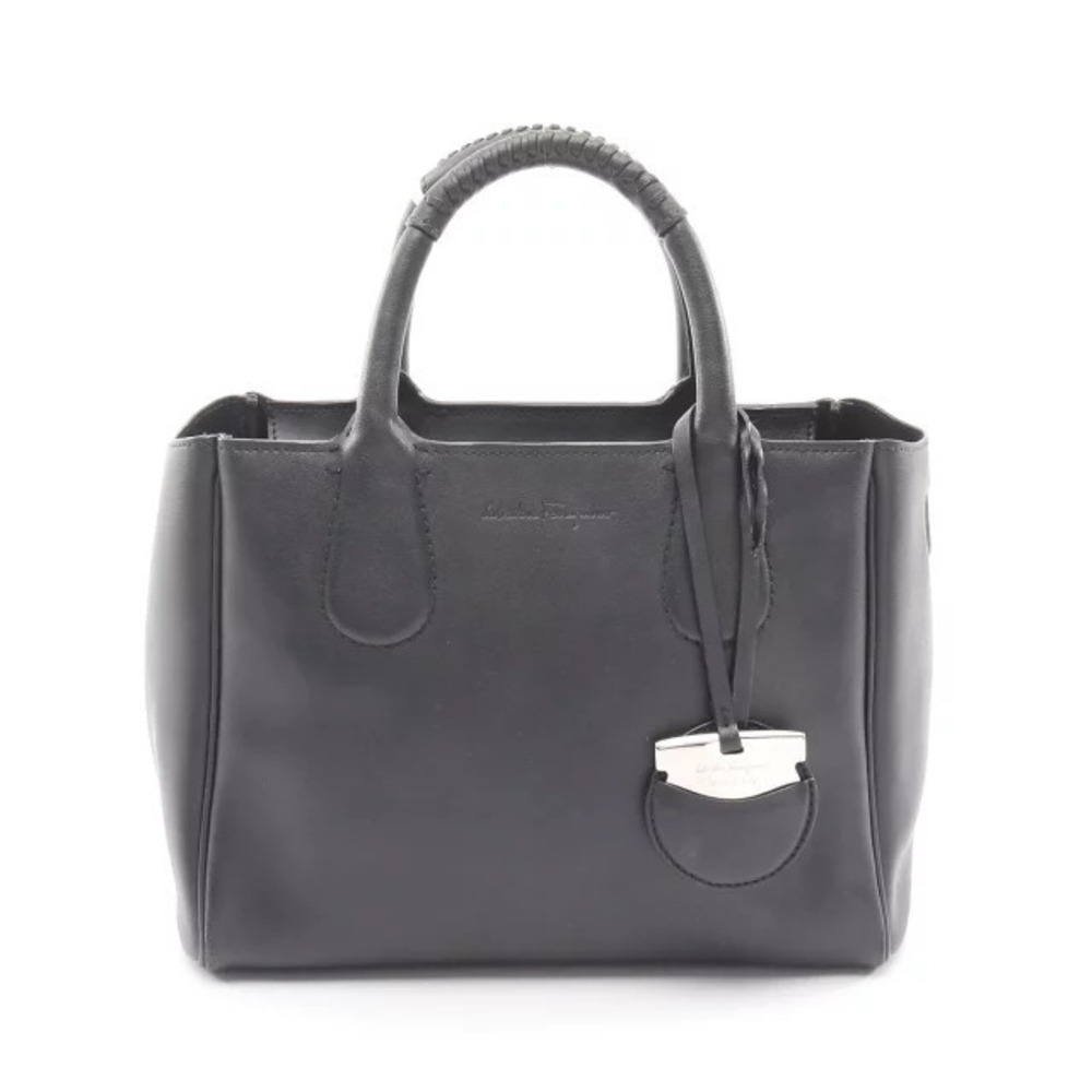 Salvatore Ferragamo Nolita Handbag Leather Black